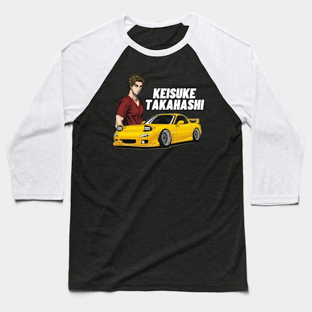 Keisuke Takahashi Baseball T-Shirt by MOTOSHIFT